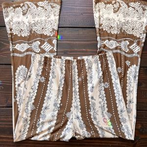 Novella Royale Iris Bell Bottoms in Iris Crystal Ship